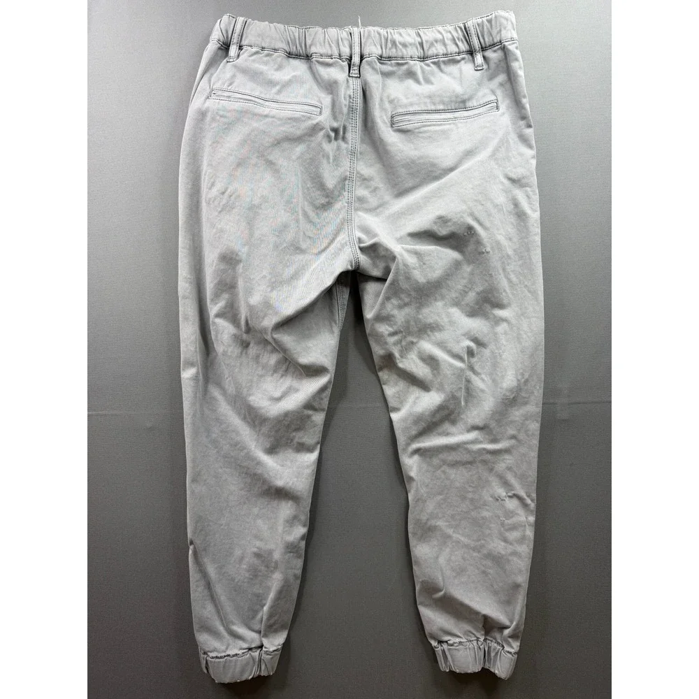 Silver Jeans Co Suki Ankle Slim Joggers Womens‎ Gray Drawstring 28x29